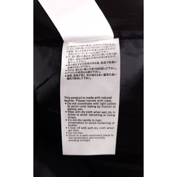 Sacai Cotton Gabardine Pleated Skirt Japan 1 US 6 Black Defect New - Picture 16 of 16